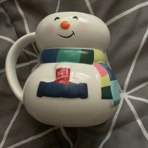 Tim Horton’s limited edition snowman mug NWT